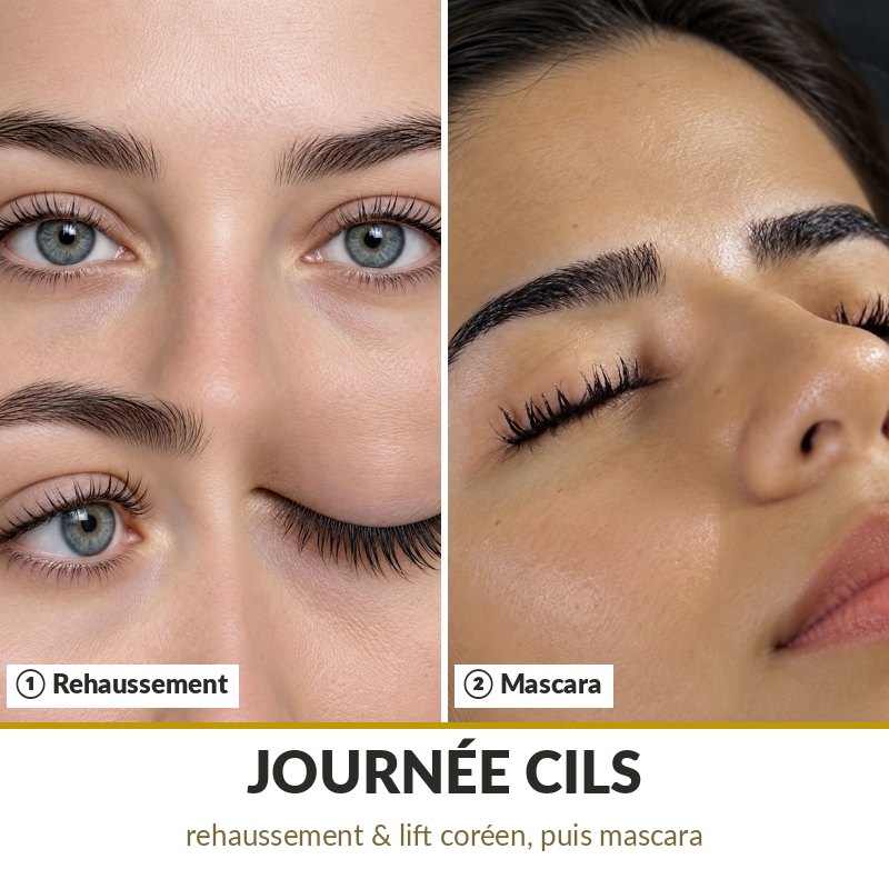 Journée CILS — rehaussement + mascara