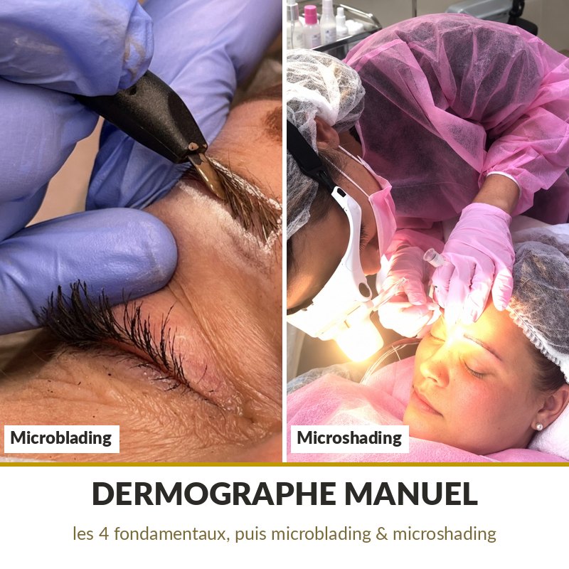 Dermographe manuel — le parcours complet